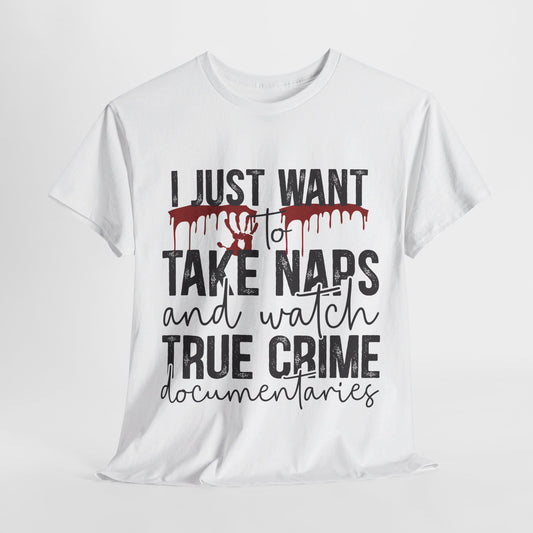 Naps & True Crime Tee