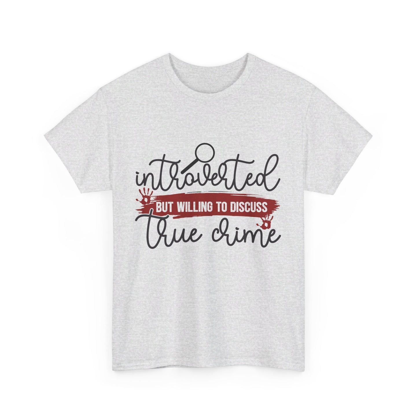 True Crime Introvert Tee